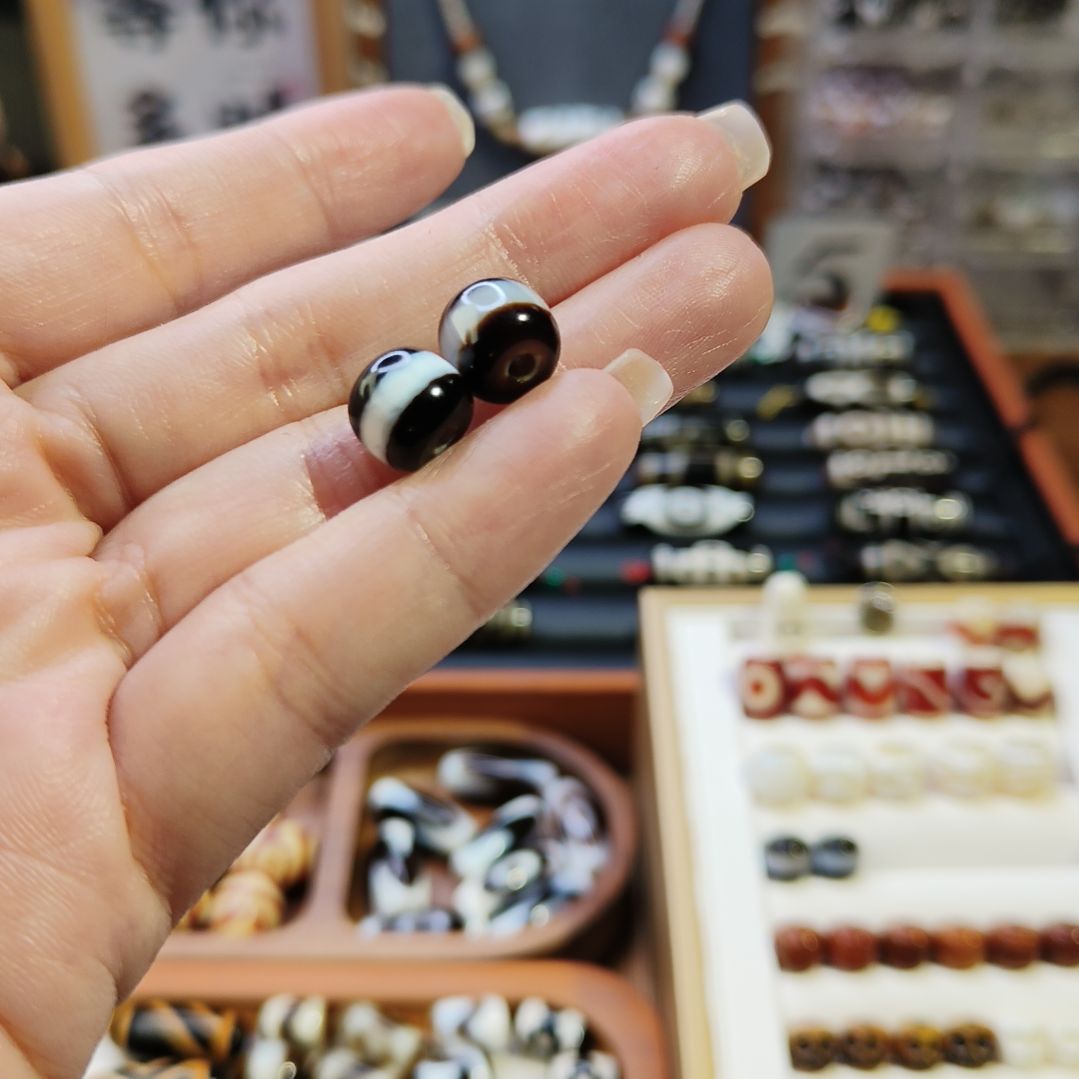 玛瑙/玉髓单珠合金