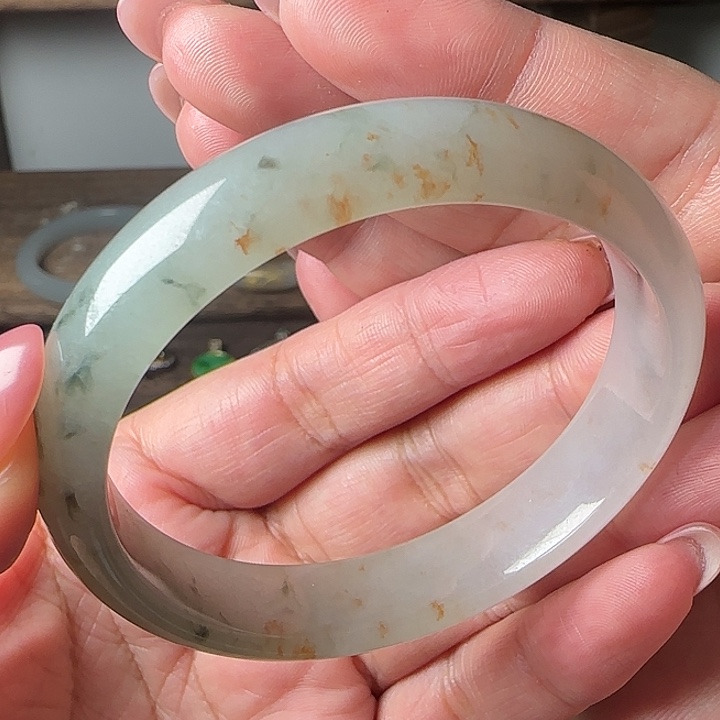 翡翠未镶嵌手镯翡翠4500