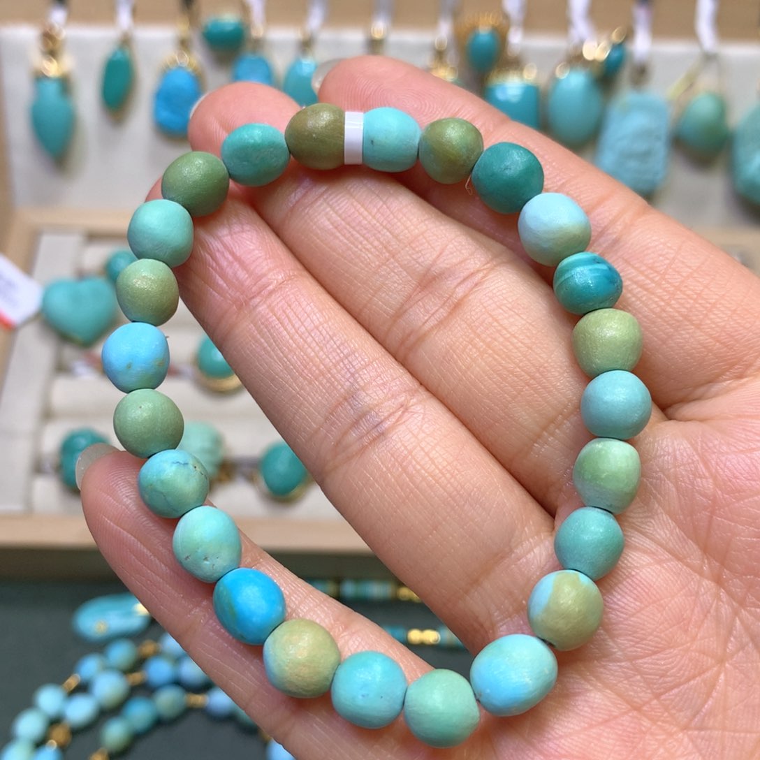 绿松石手串未镶嵌