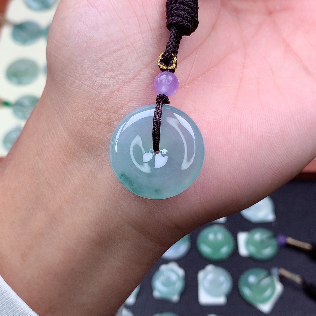 颈饰未镶嵌翡翠18 尺寸24.4-6