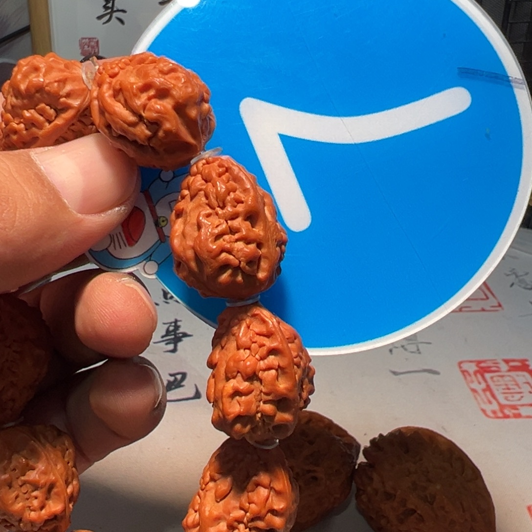 J***n文玩核桃，麒麟角核桃