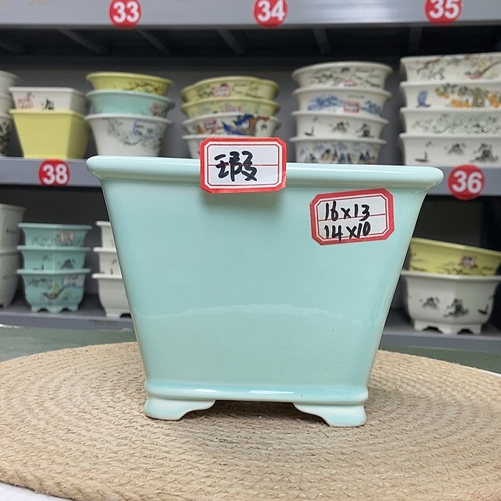 紫砂紫砂花盆8253