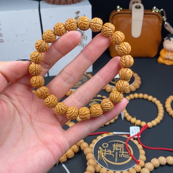 一***输手串桃核订肠纹12 （尺寸误差0.5之间）