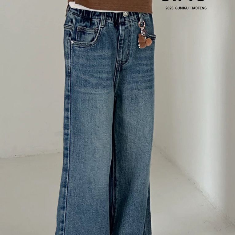 5732儿童常规直筒牛仔裤