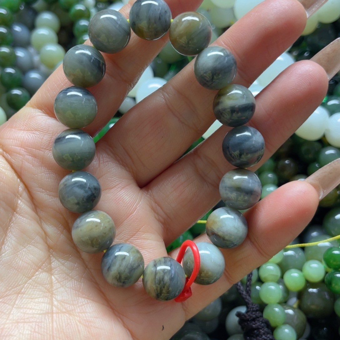 和田玉手链未镶嵌