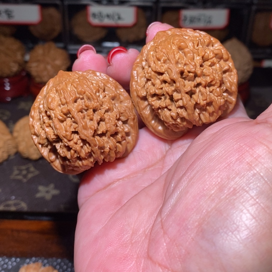 烟***火把件文玩核桃满天星