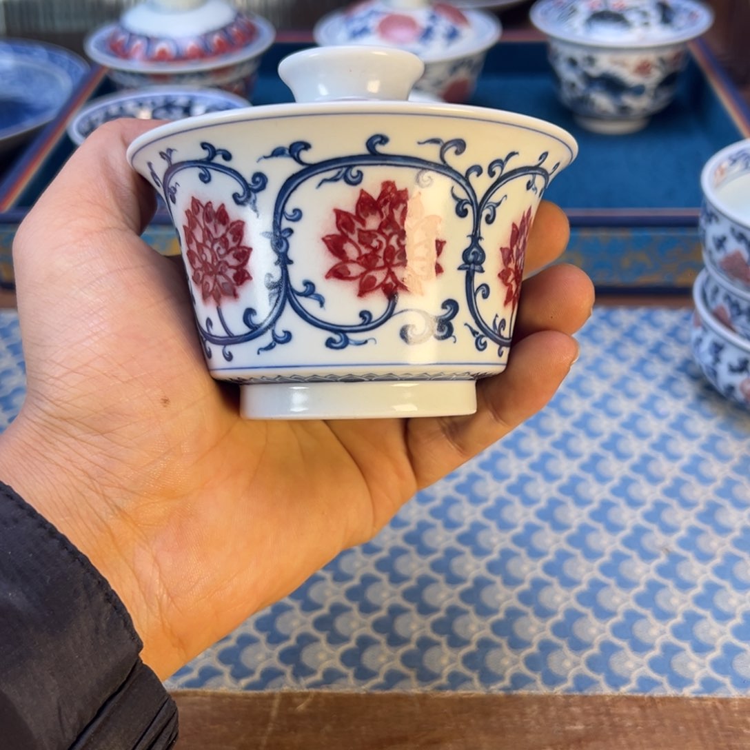 摆件景德镇手工手绘陶瓷