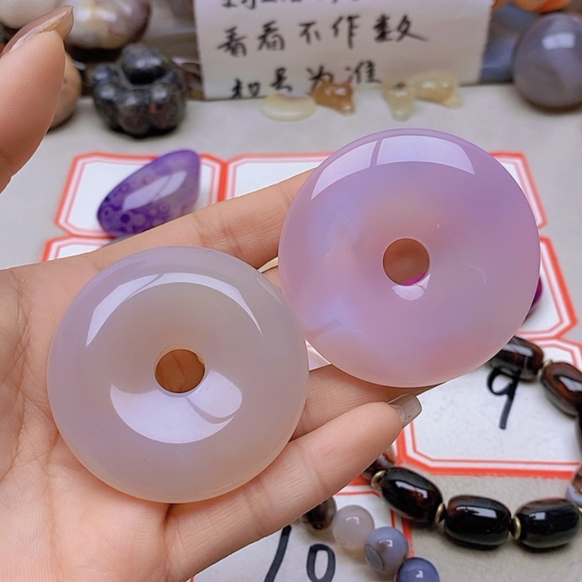 【闪购商品】未镶嵌玛瑙/玉髓珠宝半成品潇*鱼