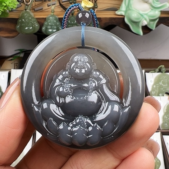 和田玉吊坠(赠链)未镶嵌