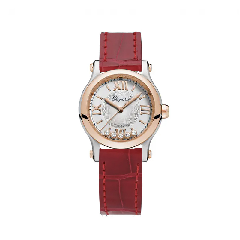 99新 Chopard/萧邦 快乐钻系列自动机械30mm女士腕表 单表原盒