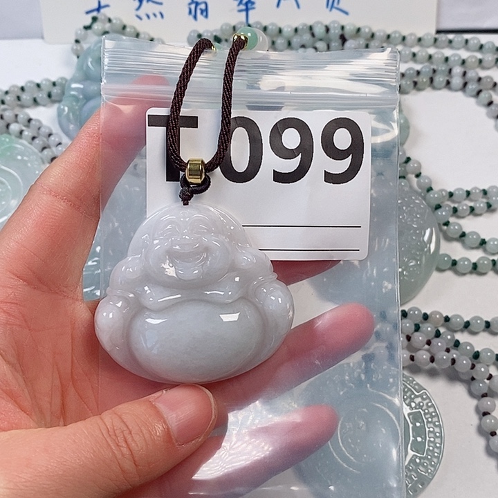 翡翠颈饰未镶嵌天然