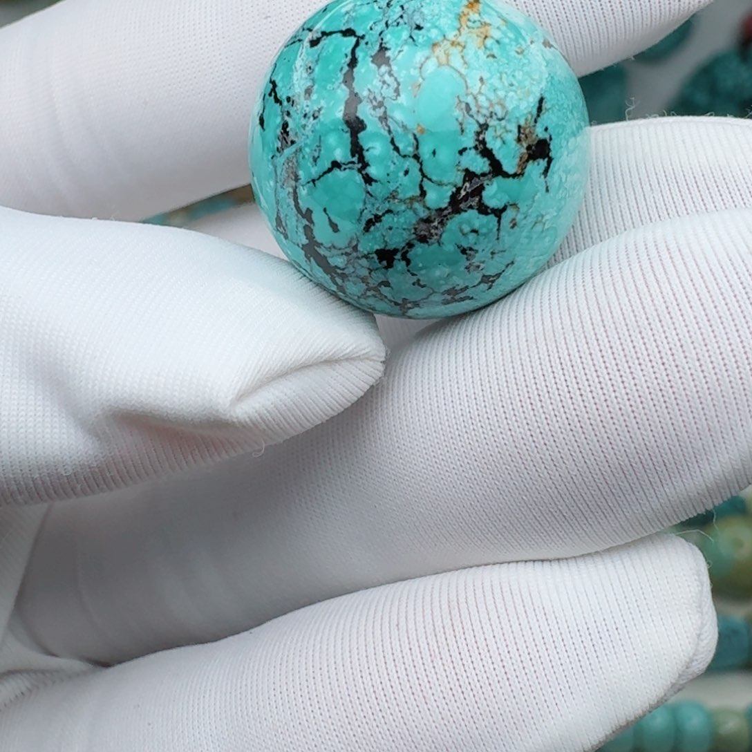 绿松石原矿绿松石未镶嵌