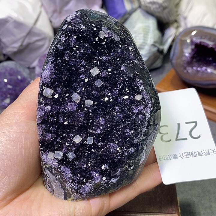未镶嵌珠宝半成品紫晶