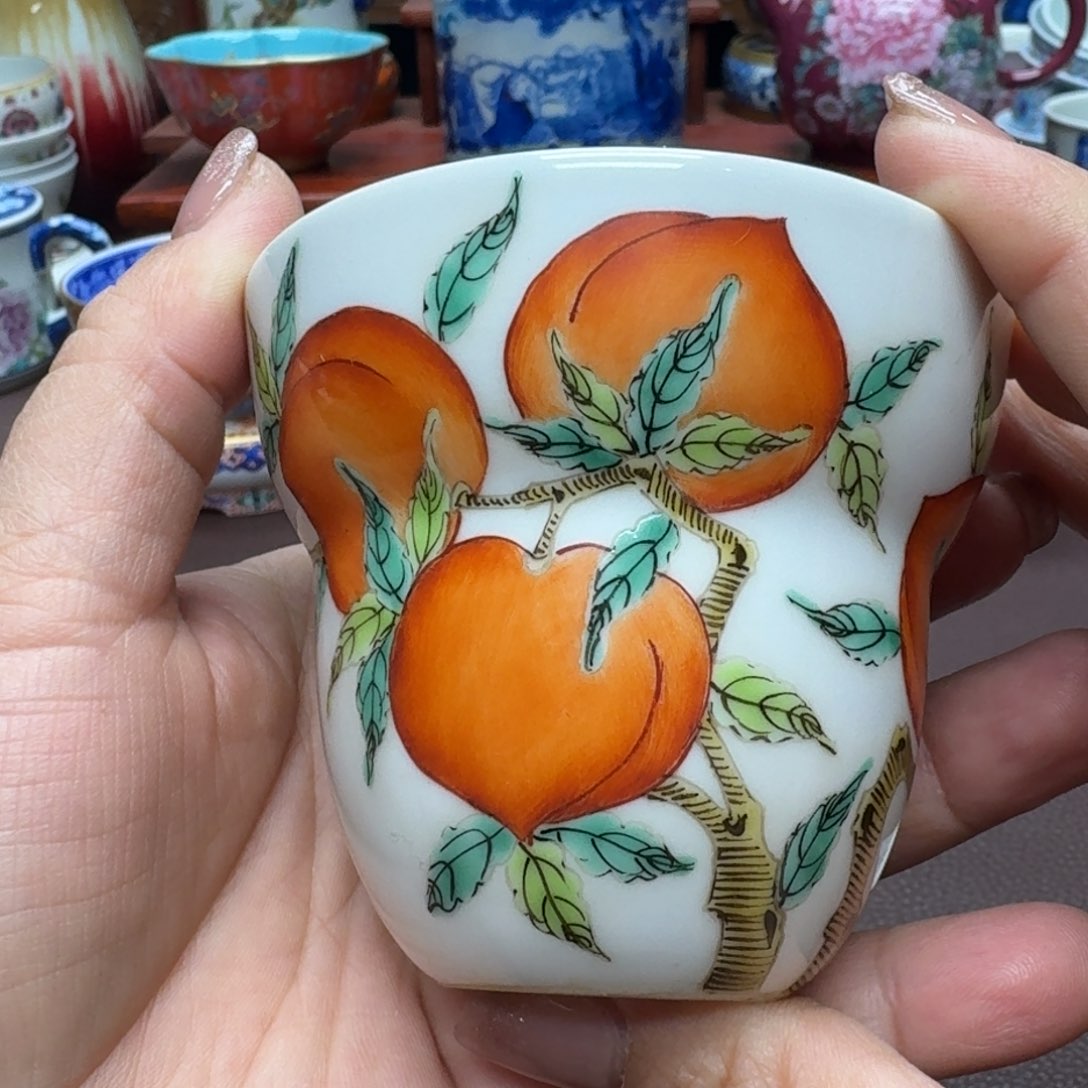 瓷片景德镇仿古手工制作精品展示