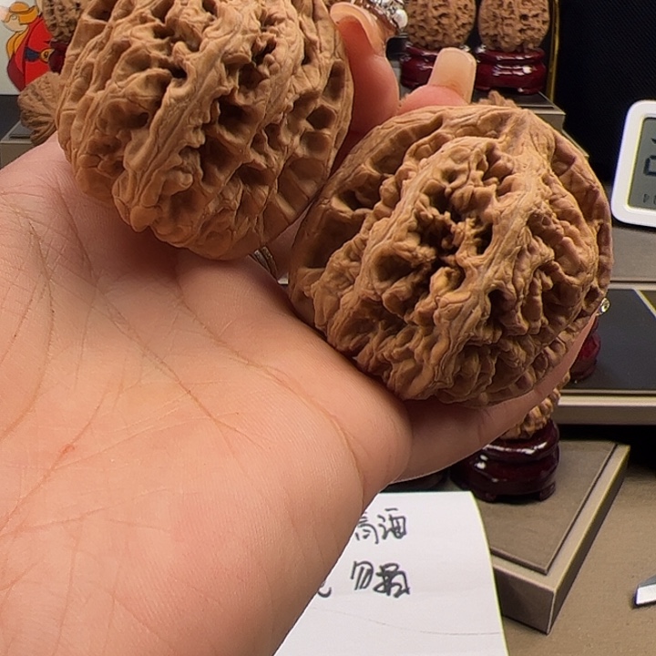文玩核桃把件44 大 粗筋 q-023