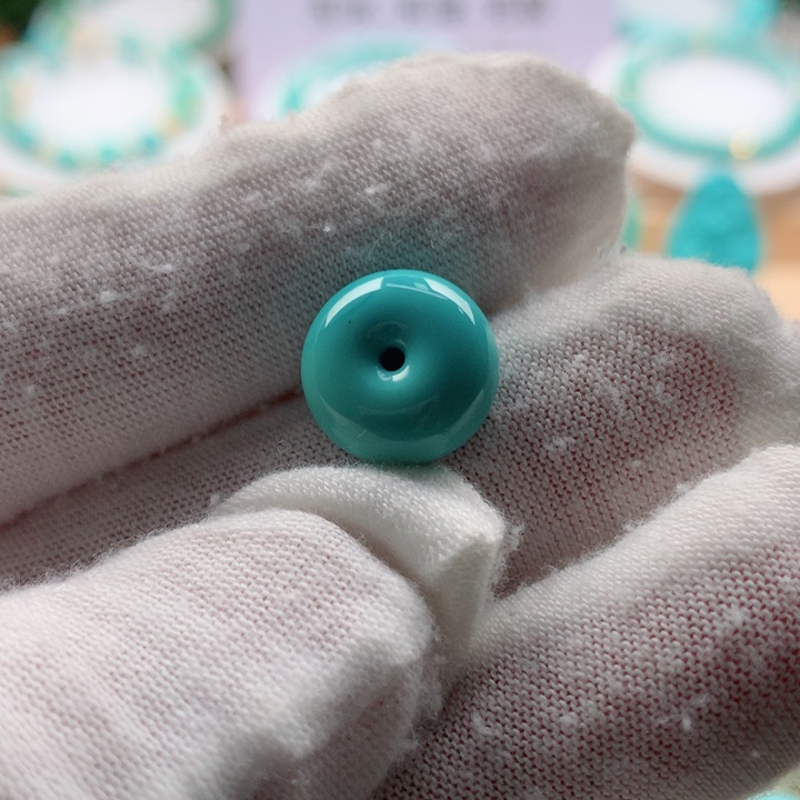 绿松石平安扣未镶嵌