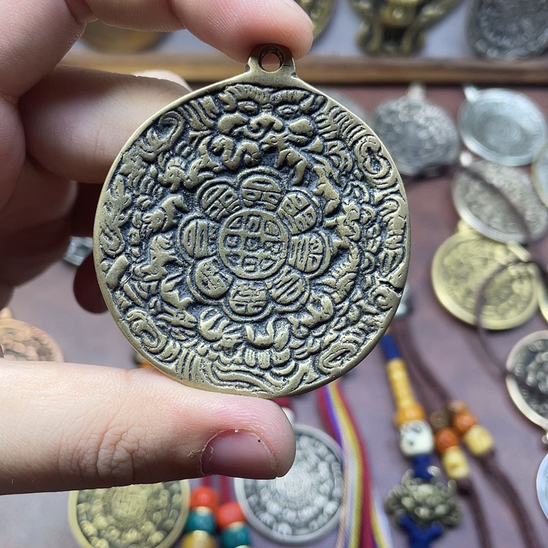 天铁呆熊九宫八卦牌