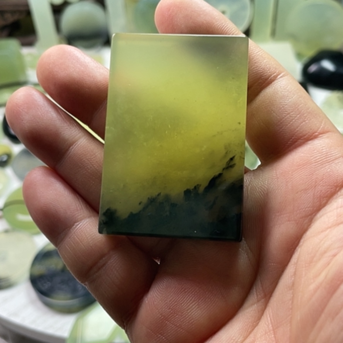 【闪购商品】未镶嵌岫玉挂件我****爷