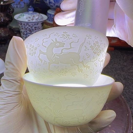 瓷片摆件家居设计的设计