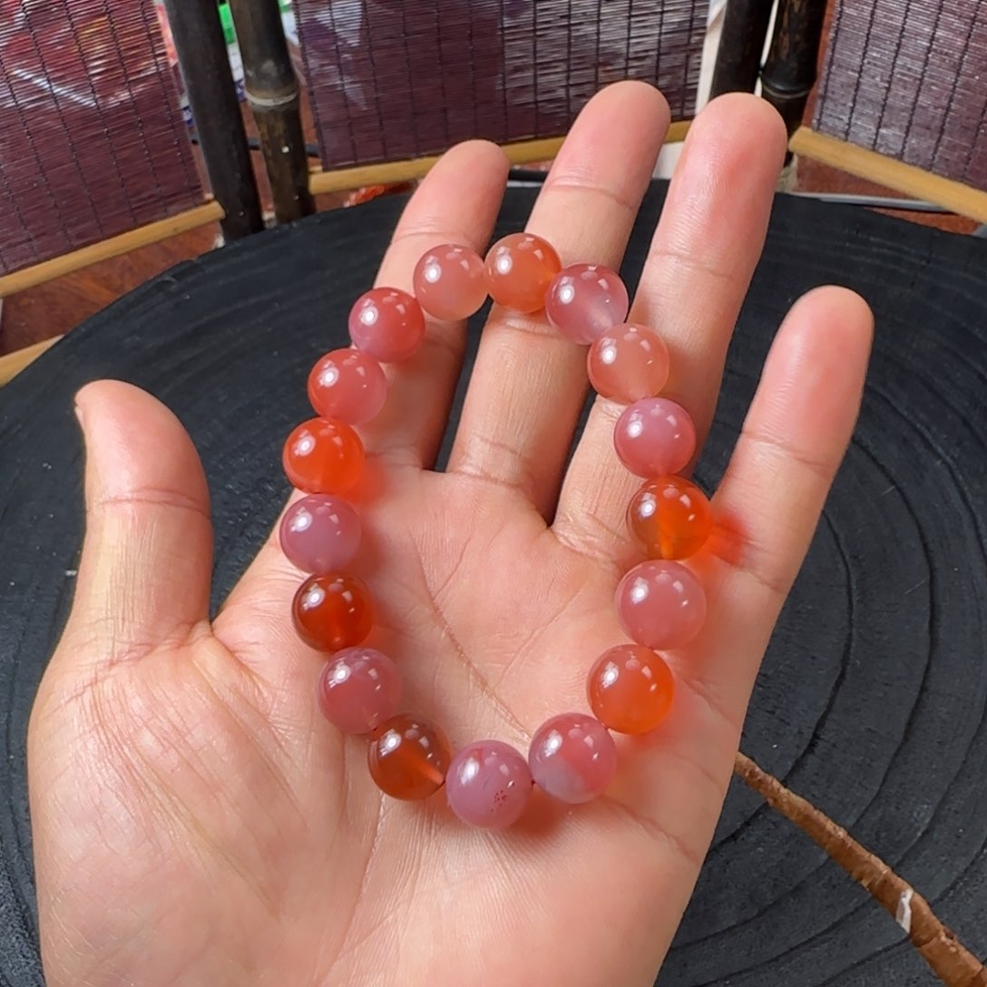 南红玛瑙12mm多宝未镶嵌