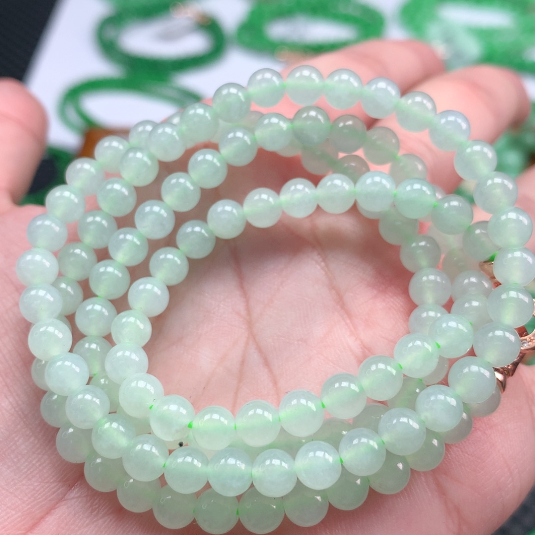 翡翠手链未镶嵌翡翠