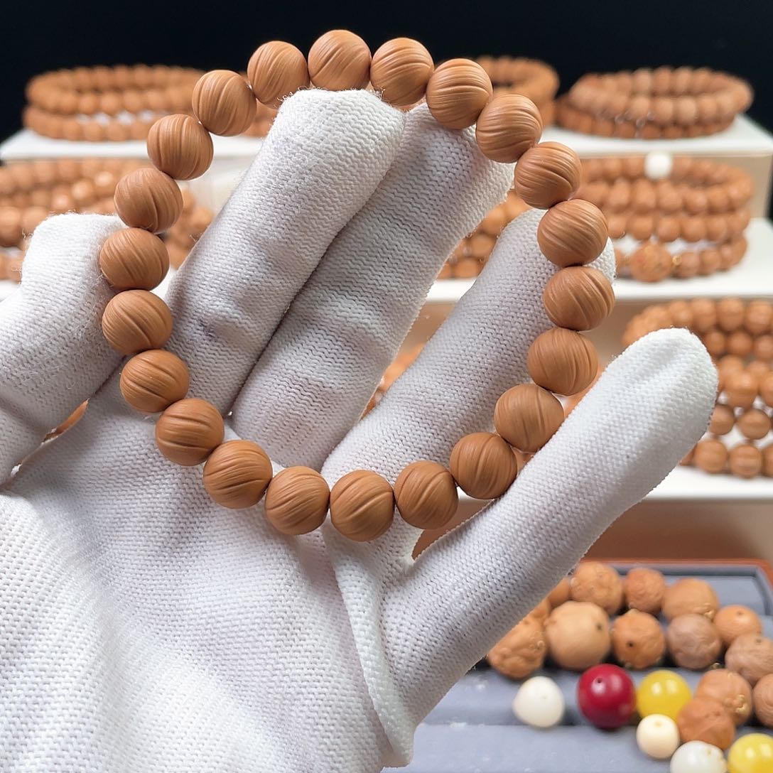 猴头核桃手串定风珠