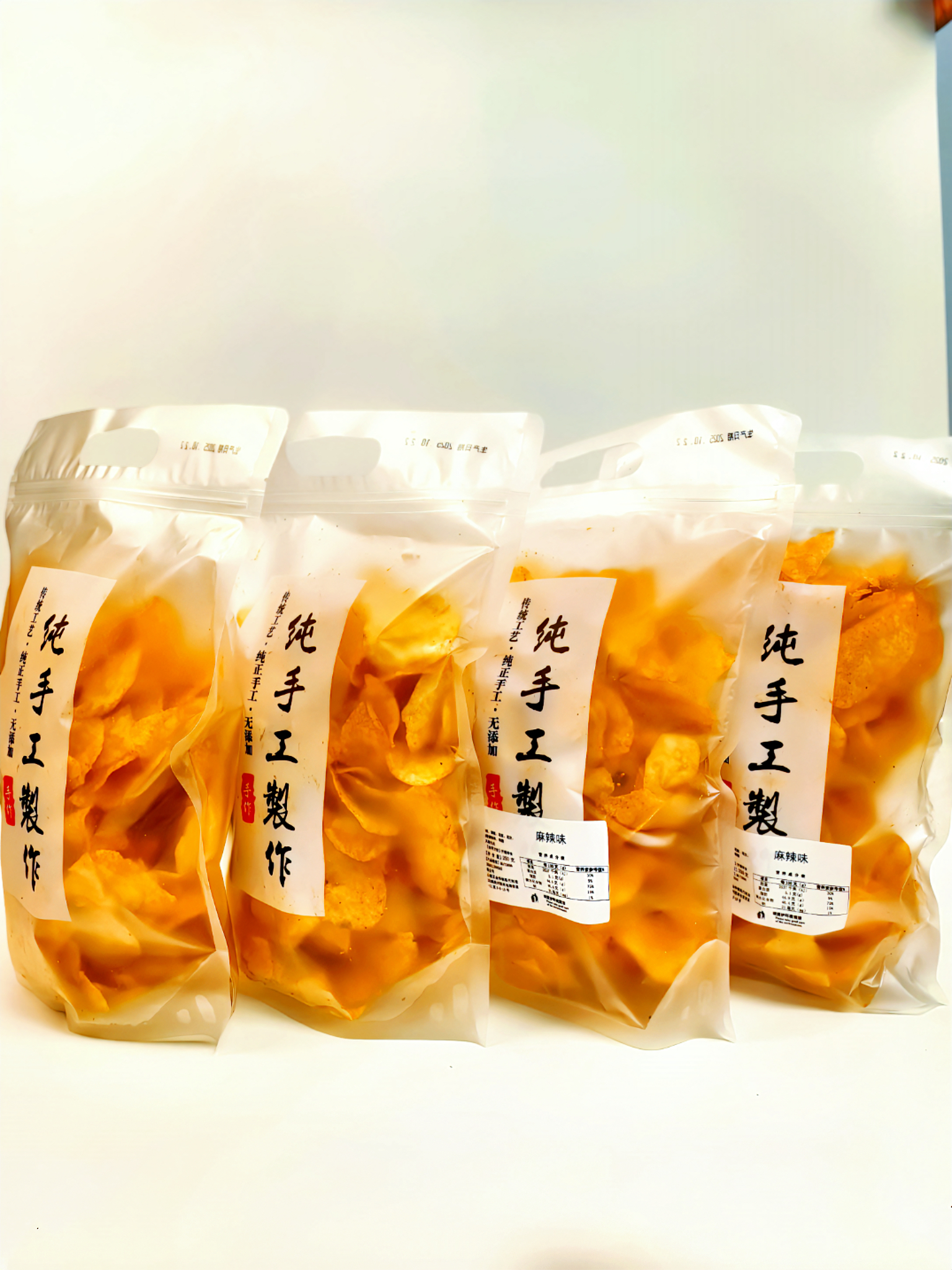 现炸土豆片原切手工薯片解馋追剧小零食