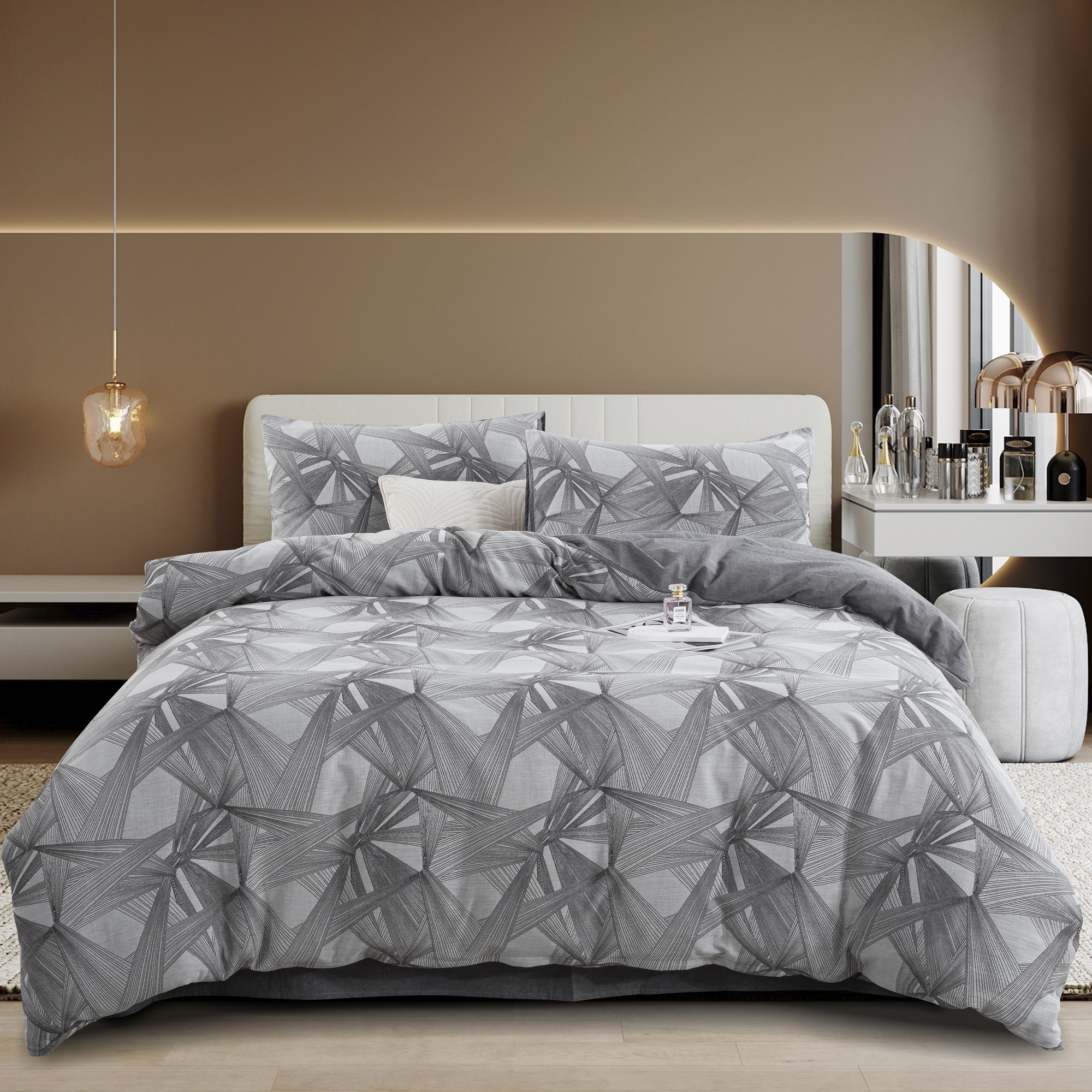 仓美美女装-水洗棉四件套