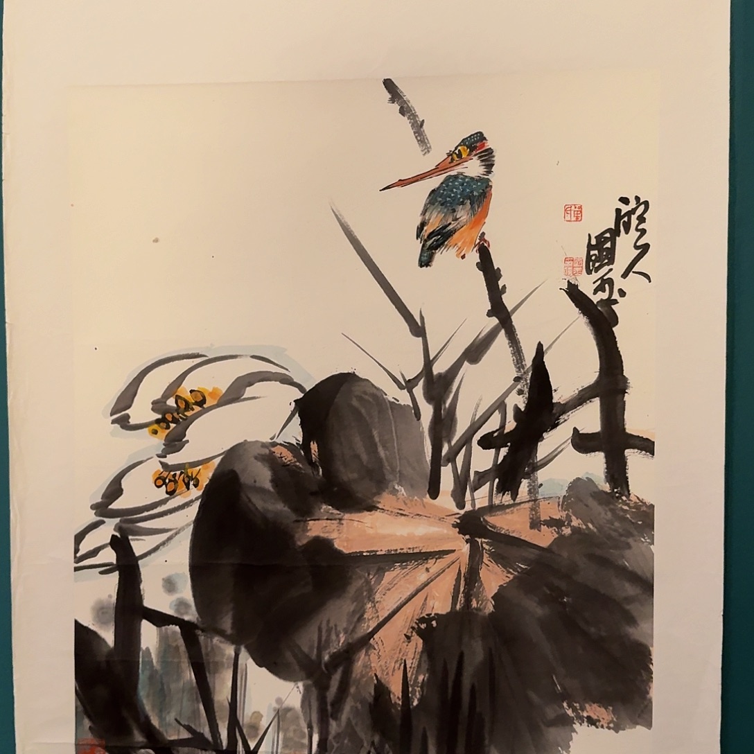 国画单老师作品画作