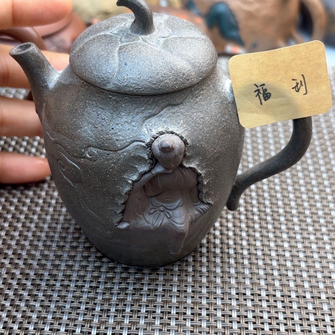 茶壶紫砂水月老段泥160c c