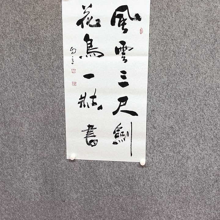 书法风云三尺剑作品