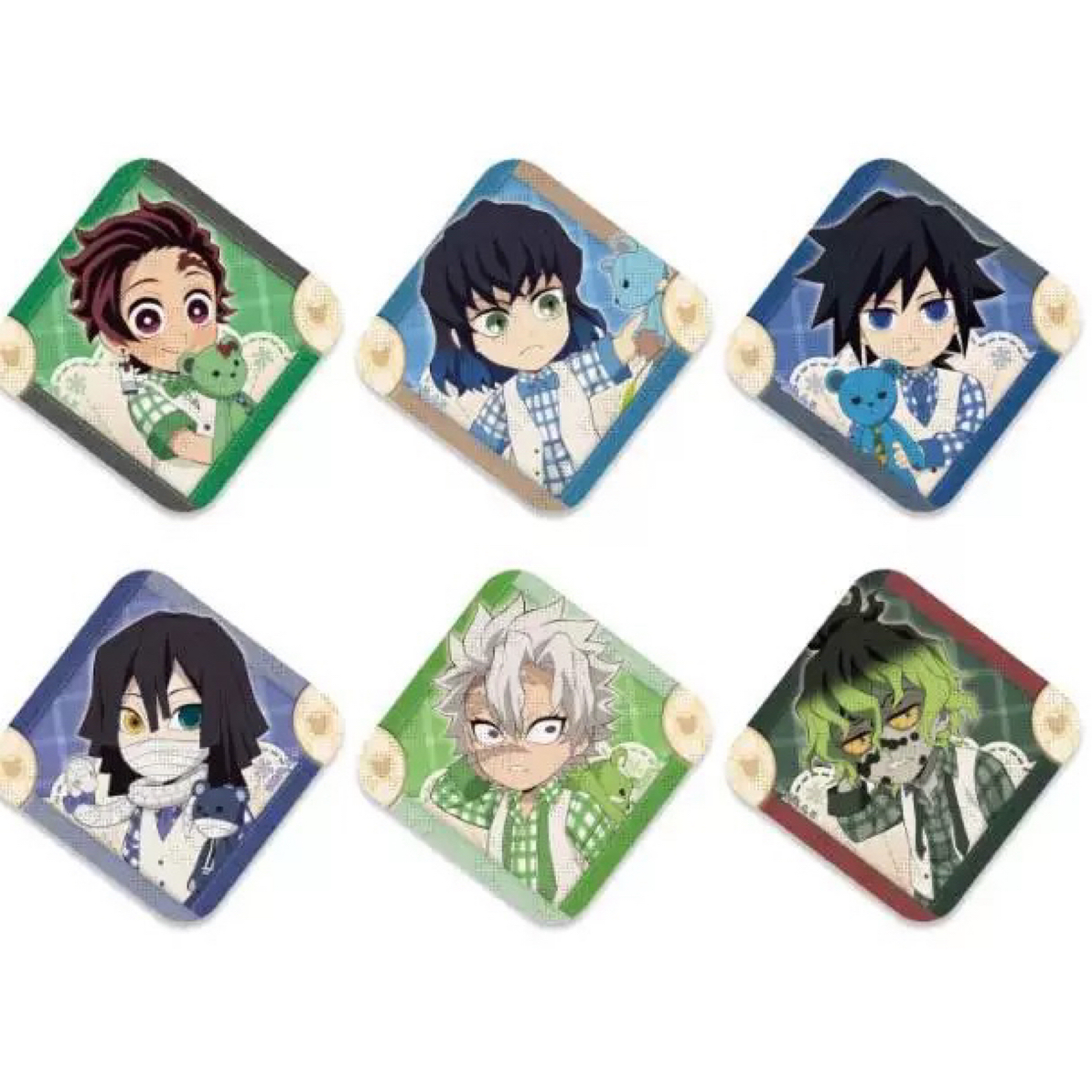 【拆袋】沪谷鬼灭之刃2023白色情人节系列吧唧A+B款