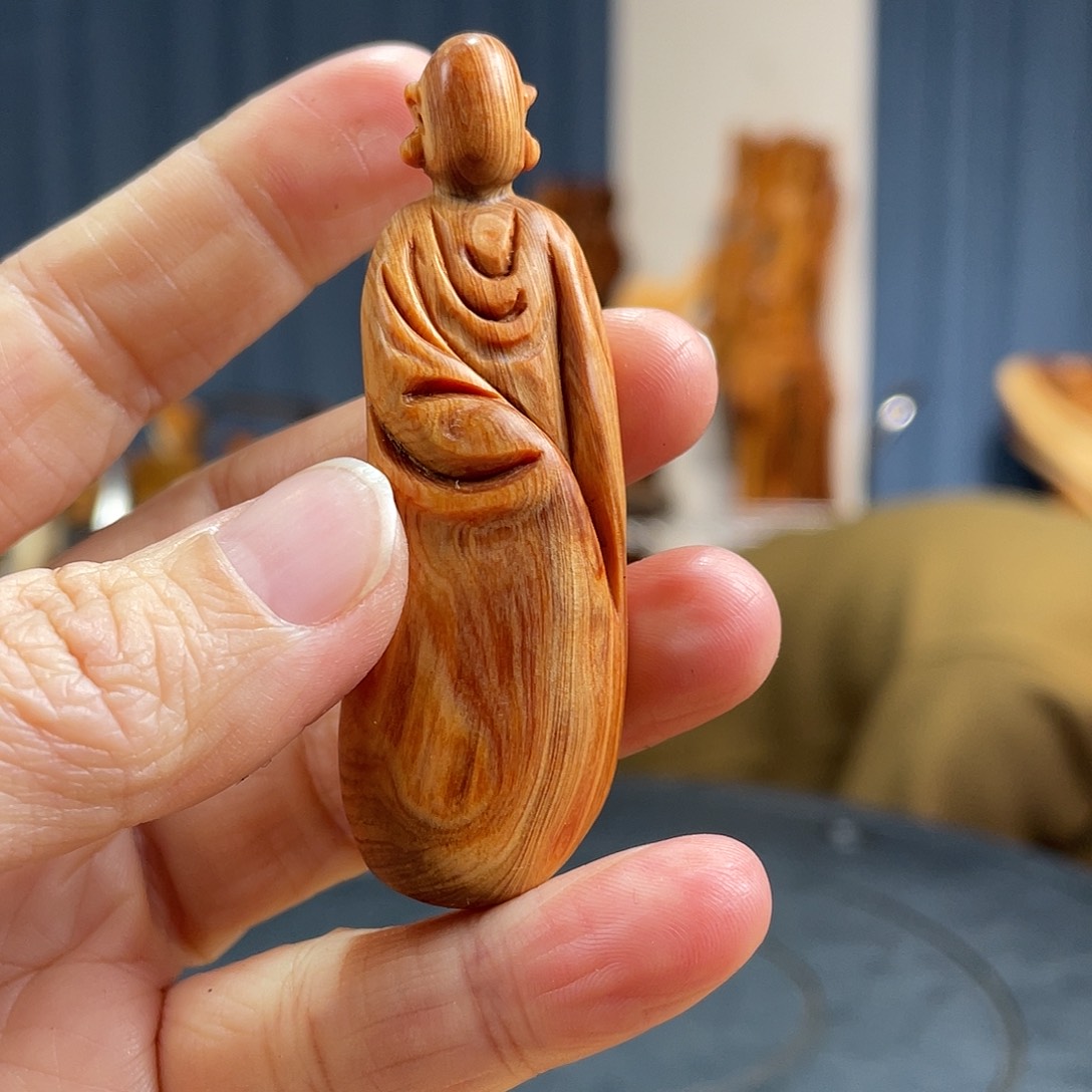 柏木（崖柏）手把件