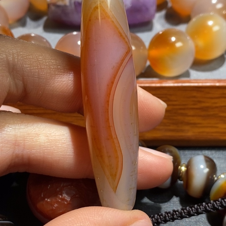 玛瑙/玉髓未镶嵌颈饰