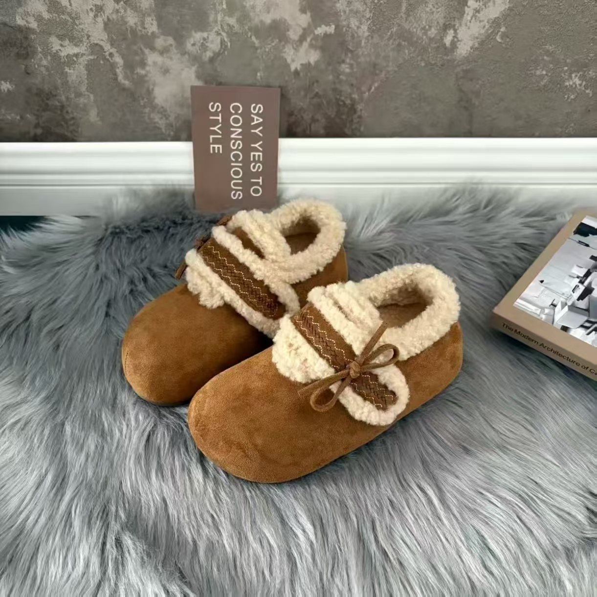 611新款加绒全包勃肯鞋休闲百搭