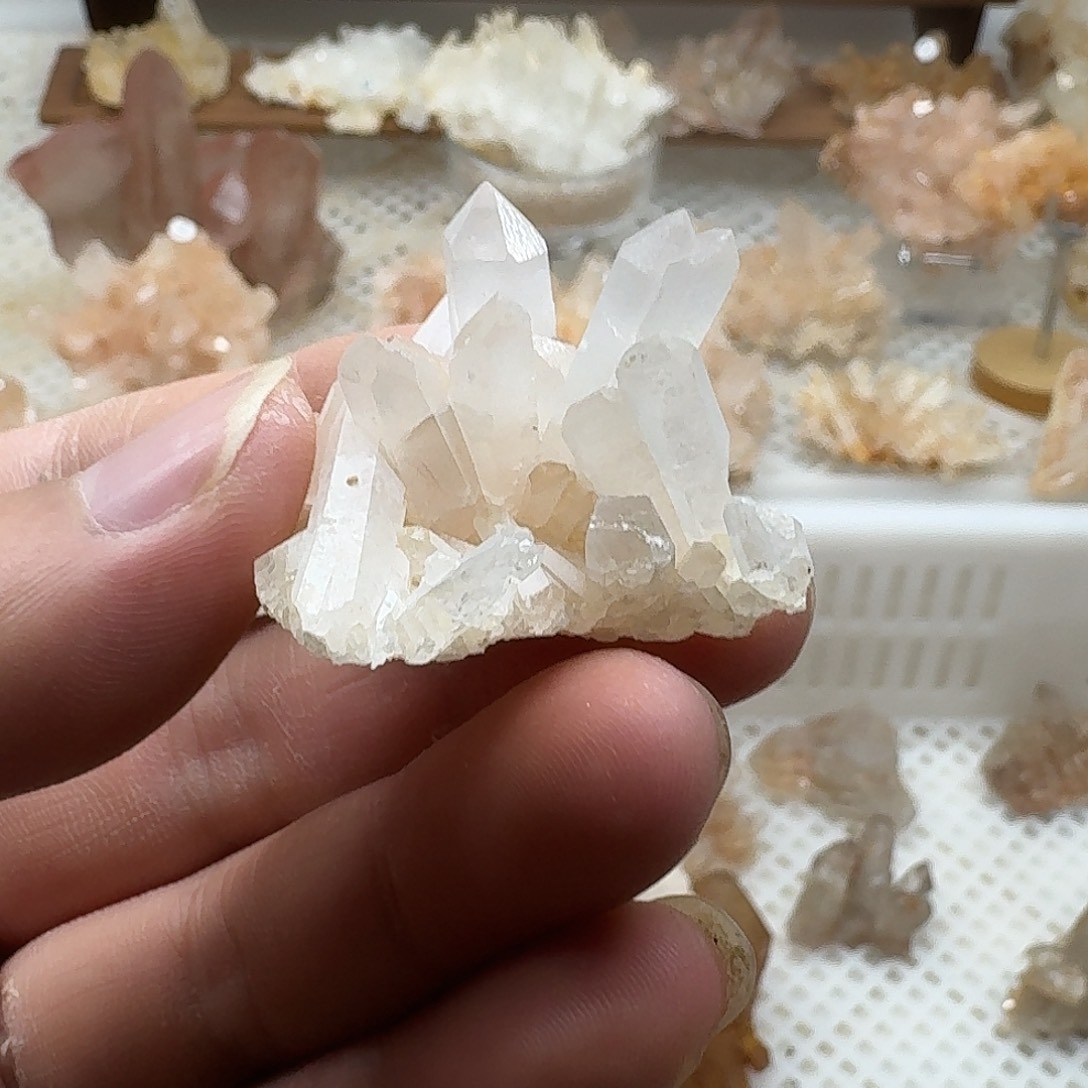 银S925镶嵌珠宝半成品水晶10