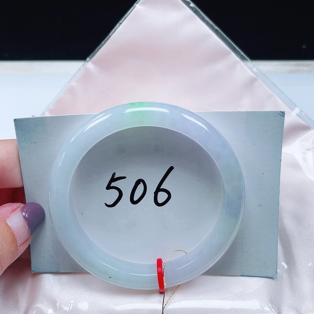 翡翠未镶嵌手镯缅甸翡翠52