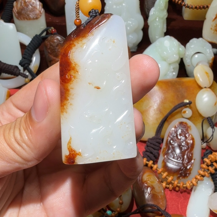 和田玉颈饰未镶嵌李*辉