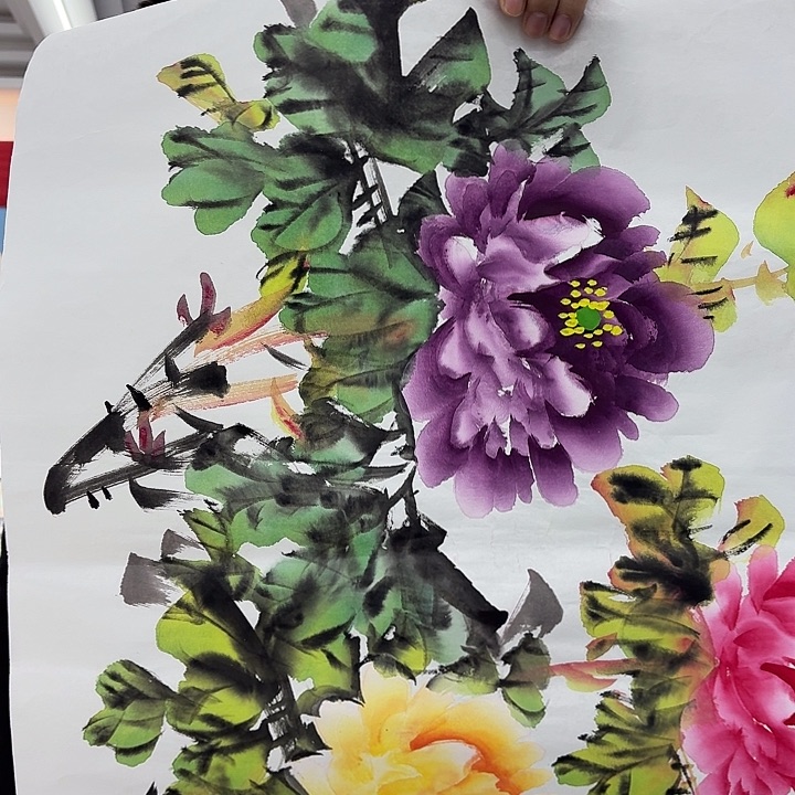 国画手绘国画作品