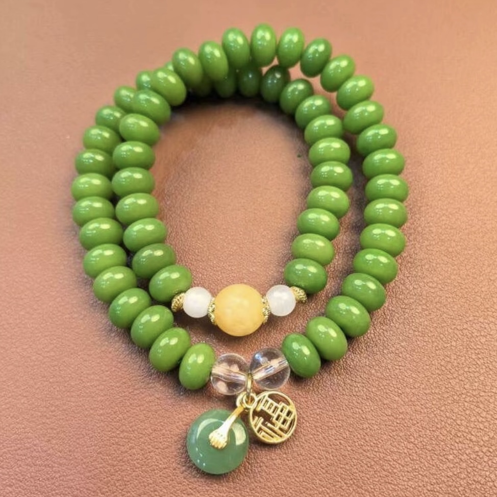 JG0041-绿菩提6*9mm（无礼盒）