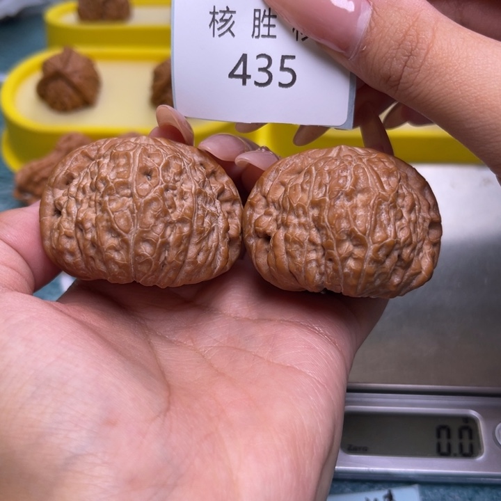 文玩核桃把件南瓜墩45.435