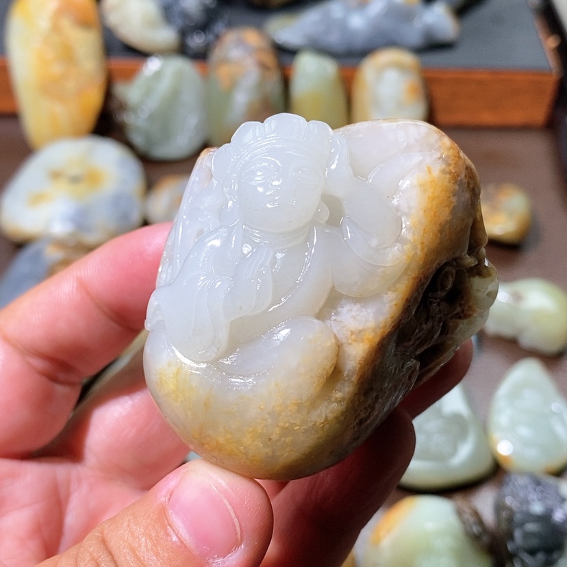 【闪购商品】和田玉颈饰未镶嵌波