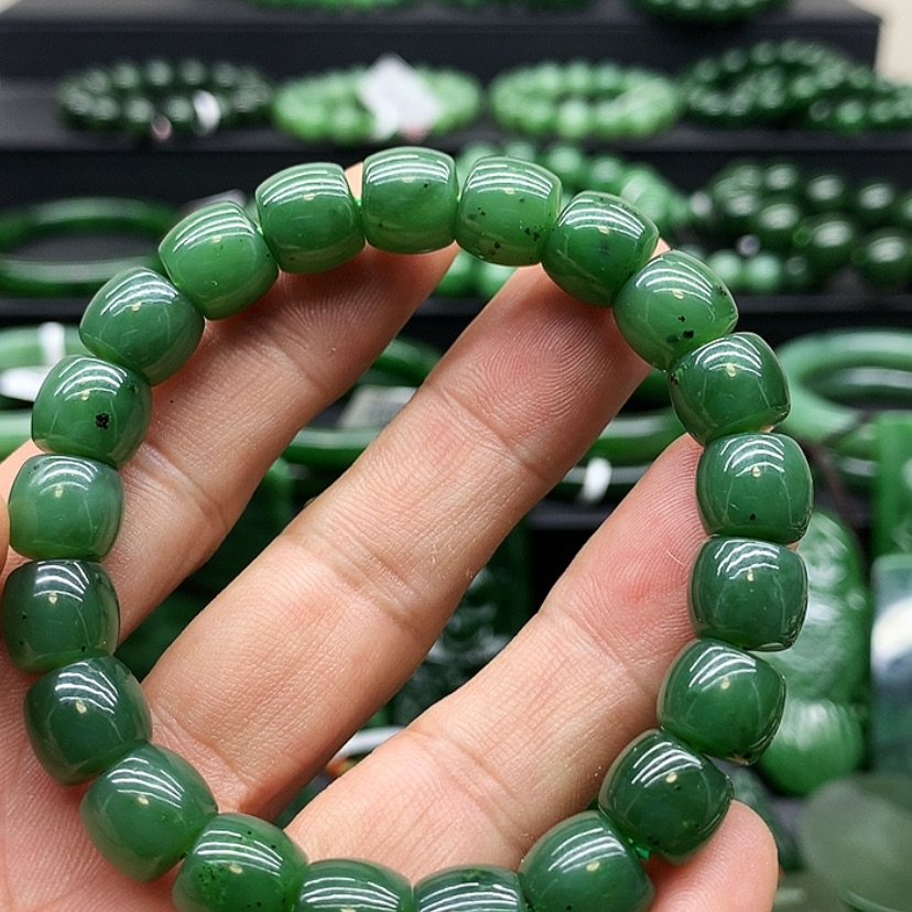 【闪购商品】和田玉（碧玉）手链未镶嵌