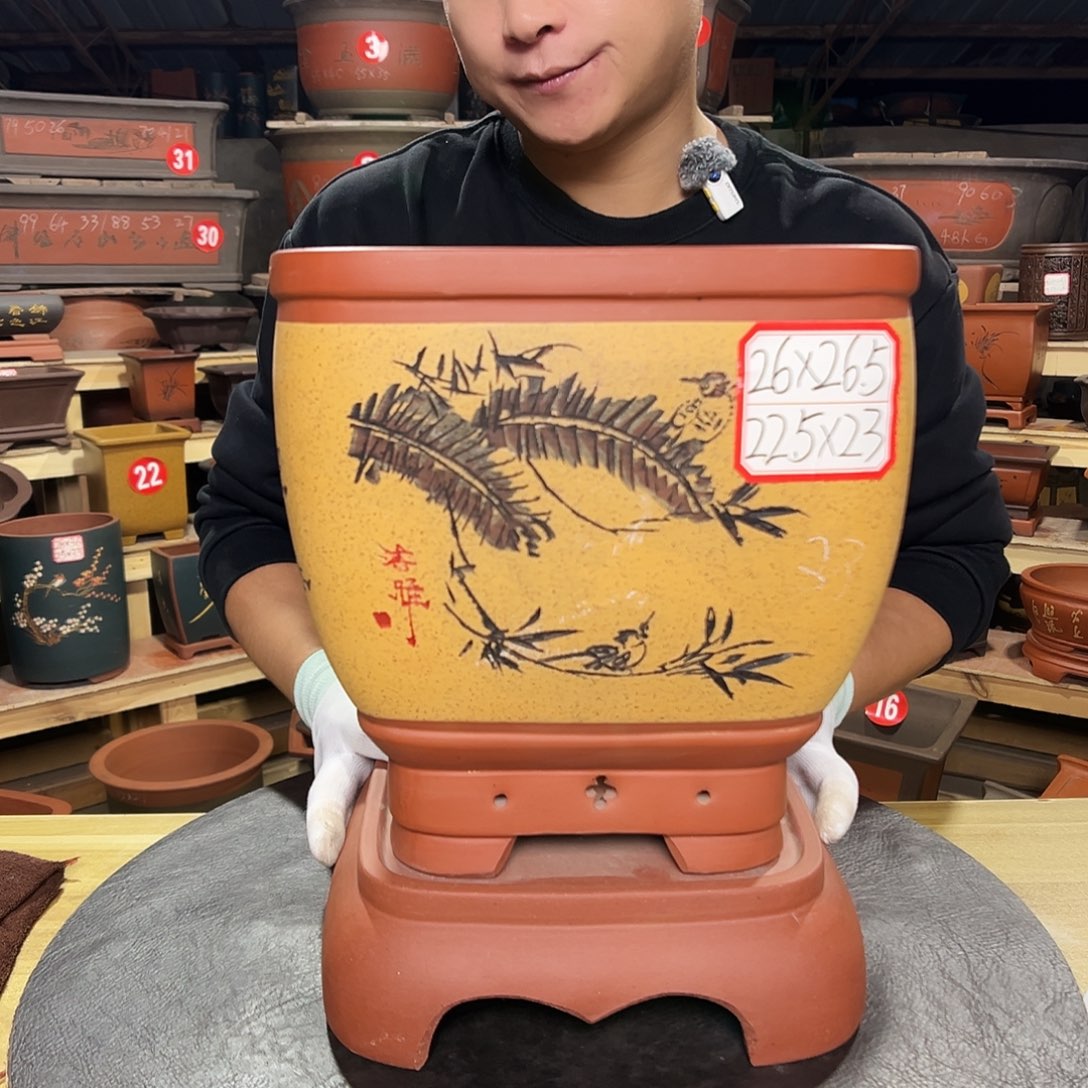 紫砂花盆工厂直发