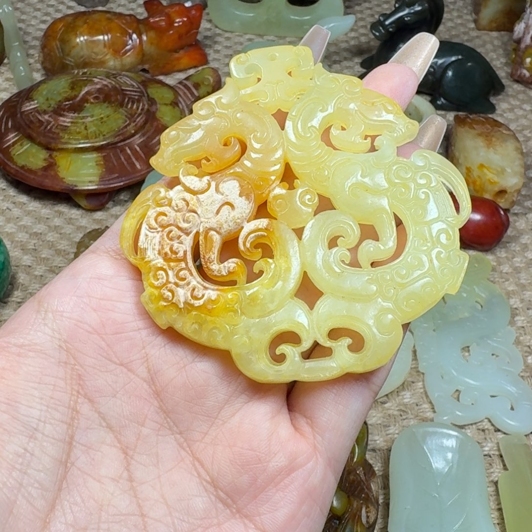 吊坠白玉菩提挂件