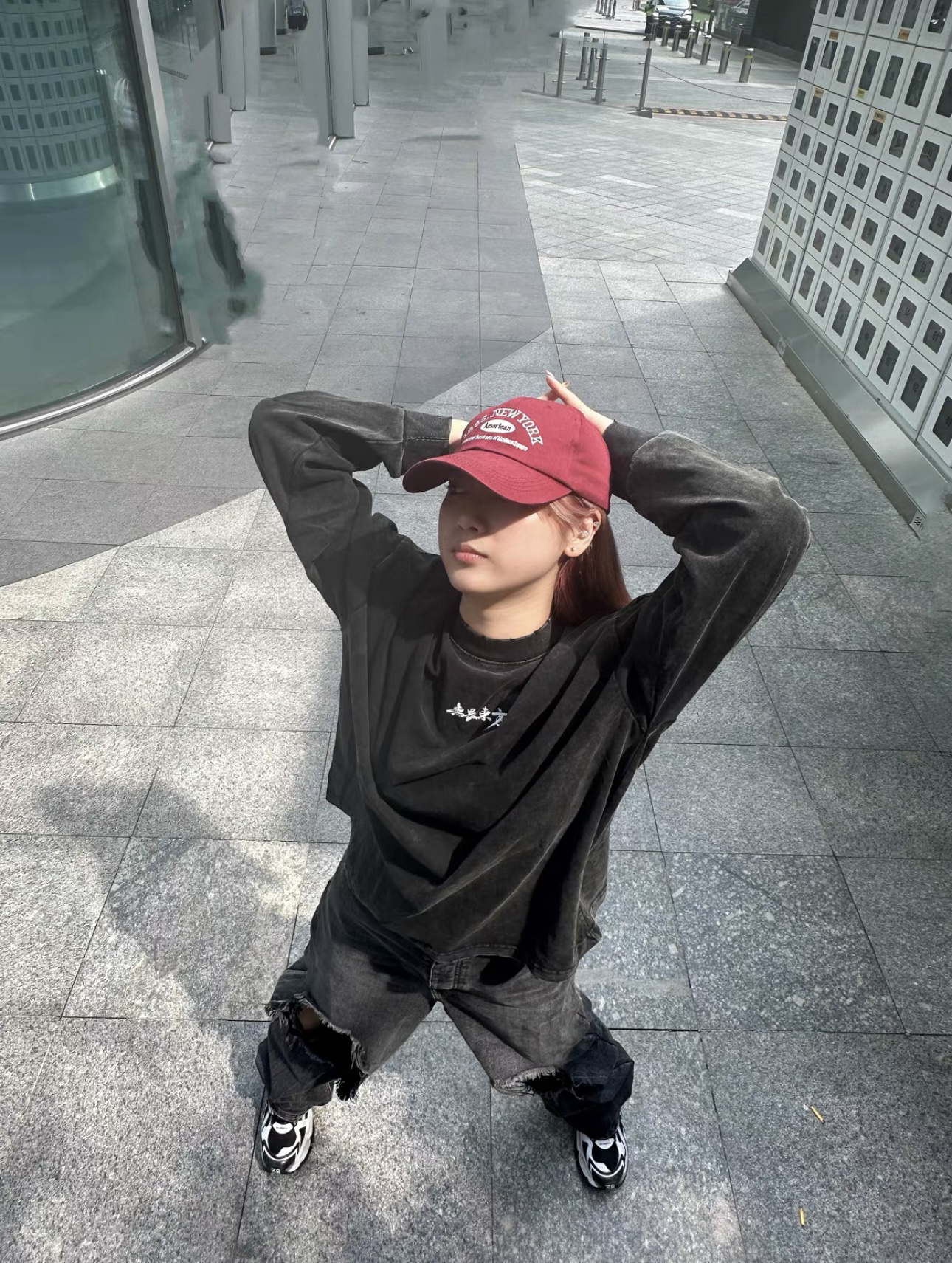 硬核长袖！工艺效果拉满～做旧美式长袖T恤 男女同款（微瑕）