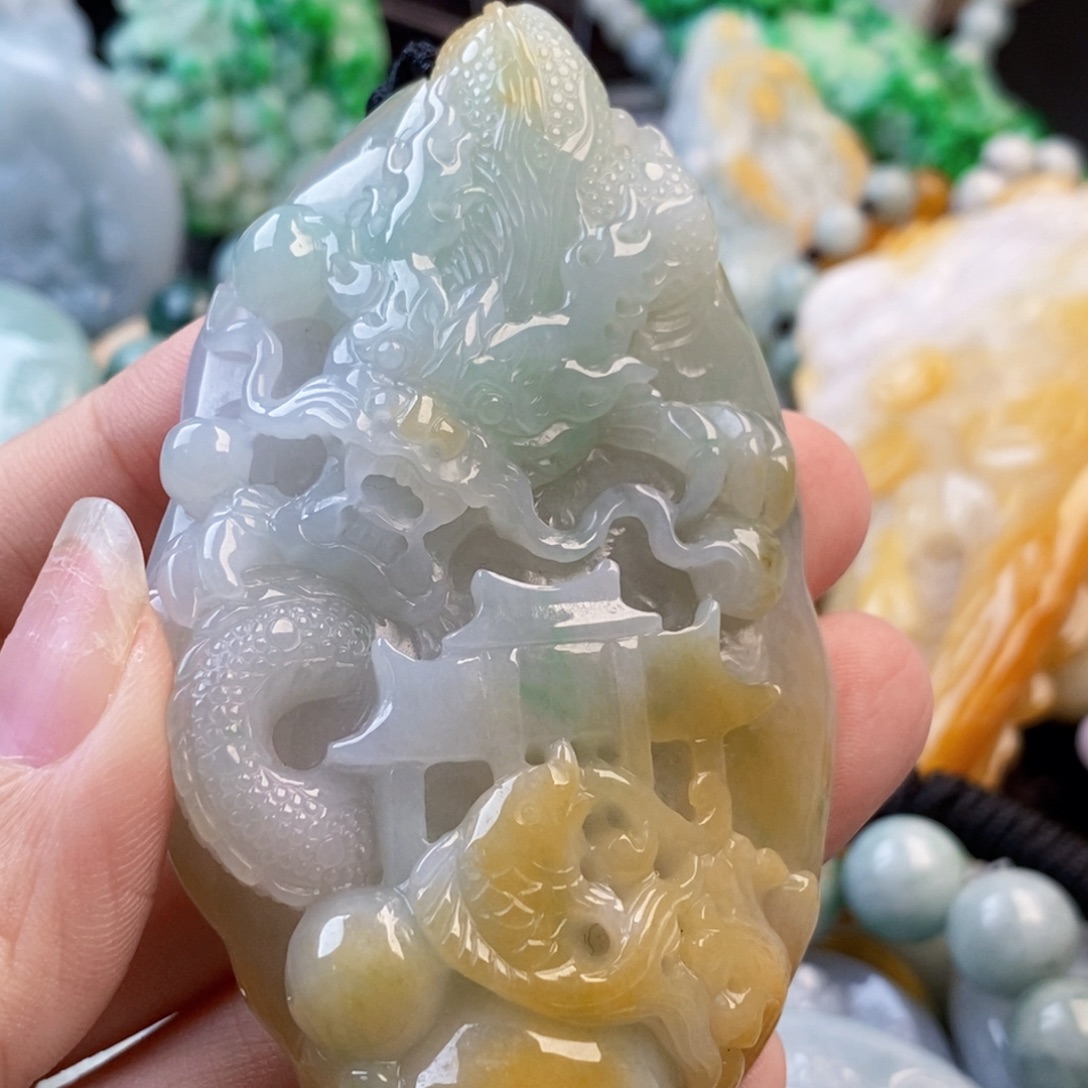 *****翡翠未镶嵌吊坠(不含链)