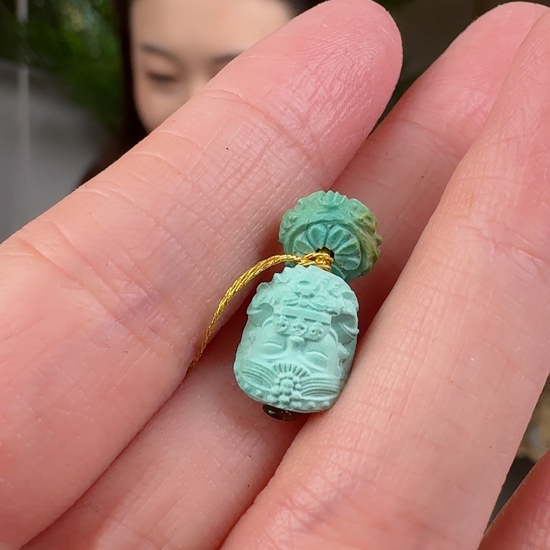 绿松石珠宝奇石未镶嵌