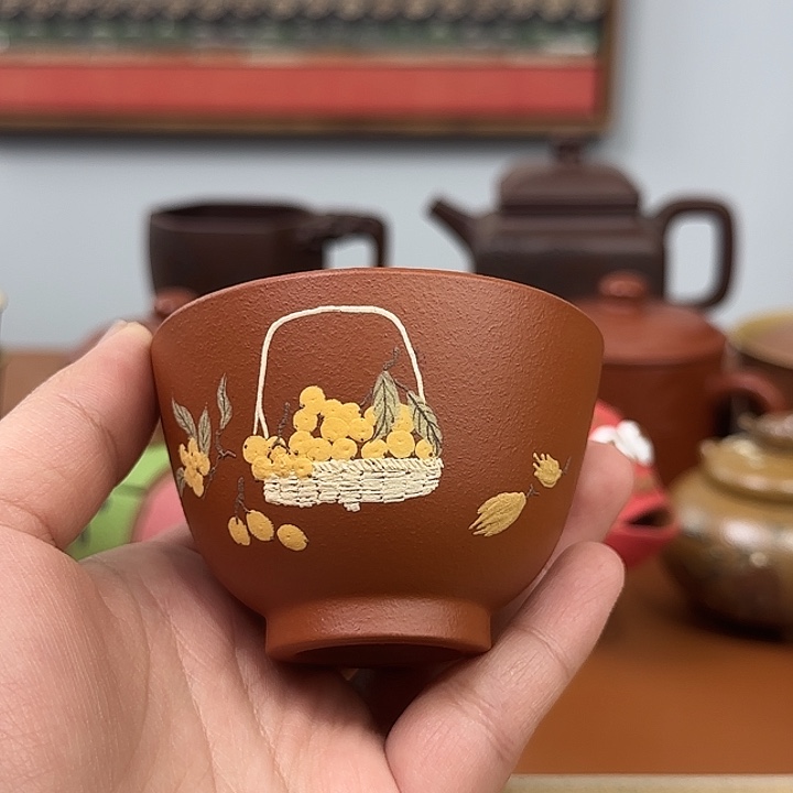 宜兴紫砂主人杯杯