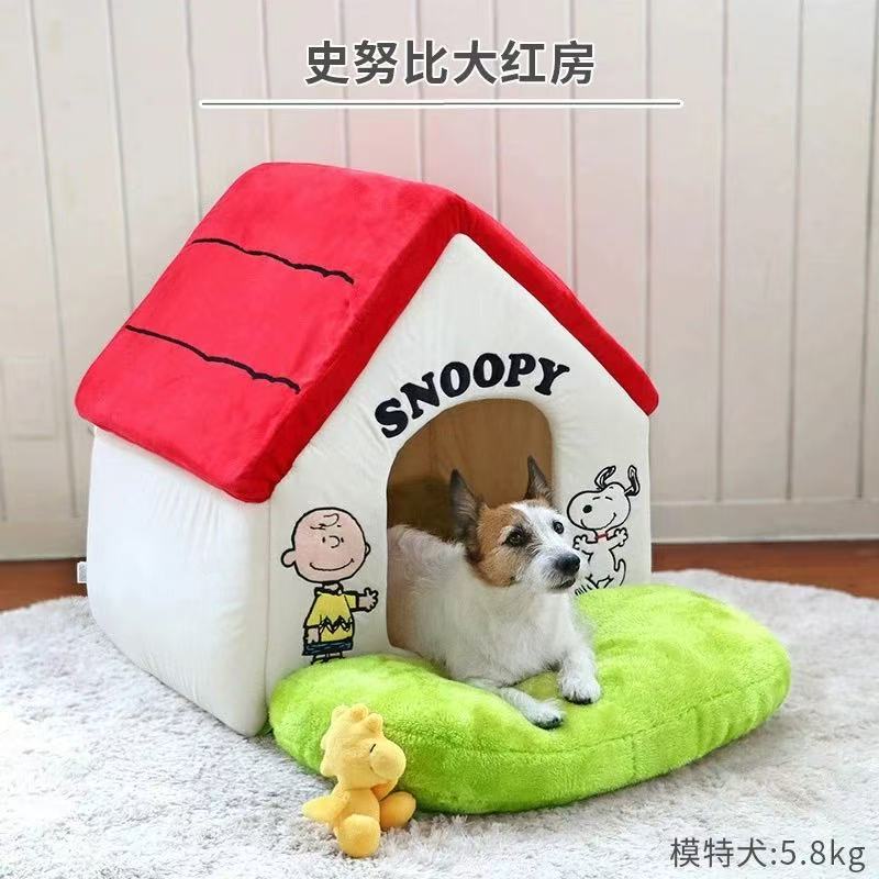 日本Pet Paradise 宠物用品 史努比系列可爱大红房子